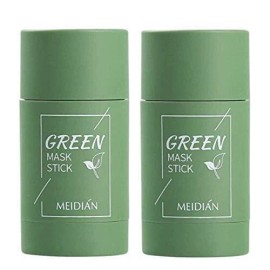 MEDIAN Green Tea Purifying Clay Mask Stick Facial Deep Cleansing Acne Remover-choose - 2 Pack