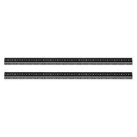 Reliable Hardware Company RH-18-SRR-A Rack Rail, Black