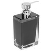 Hand Soap Dispenser Press Design Black Simple Fine Details Foaming