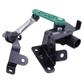 Level Sensor Headlight Range Adjustment Rear Left Xenon Headlight Range Sensor Headlight Height Sensor with Poles Air Suspension for Passat B7 B6 3C CC Golf 6 Ti-guan 5N Tour-an 1T Scirocco Eos Q3 8U