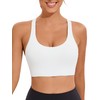 RUNNING GIRL High Impact Sports Bras for Women,Crisscross Back Seamless