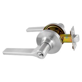 Gainsborough TradePro Adel Entrance Lever Lock Set, Satin Chrome