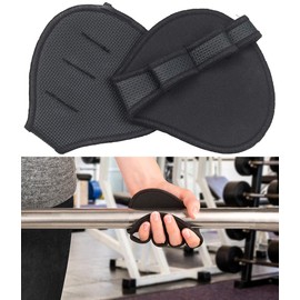 Newgen Medicals Grip Pads: Set of 2 Non-Slip Grip Pads for Strength & Fitness Training, Unisex (Grip Pads, Fitness, Fitness Hand Protection, Sports Gloves)
