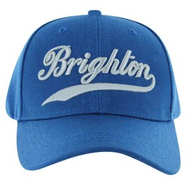 TOMENGBEIAABBCC Brighton 3D Soccer Baseball Cap (100% Cotton & Adjustable)