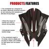 Windshield for NINJA500 SE 2024 2025, PSLER Windscreen Double Bubble