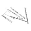 MEETOOT 10-Piece Diamond Drill Bit Set Heavy Duty Micro Drill