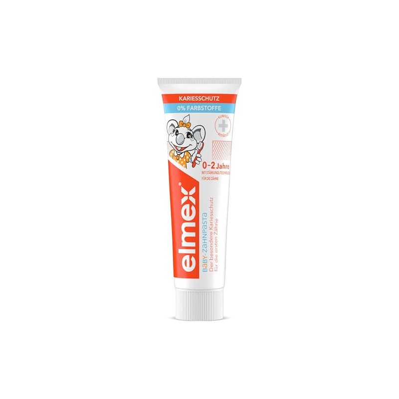elmex Baby Toothpaste 0-2 Years 1000 ppm Toothpaste