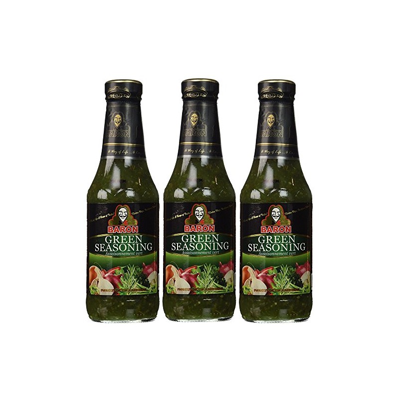Baron Green Seasoning 14oz (Pack of 3)