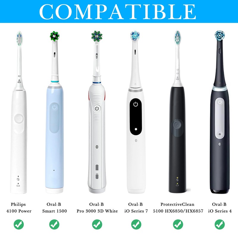 Linkidea Wall Mount Electric Toothbrush Holder, Acrylic Power Toothbrush Hanger,