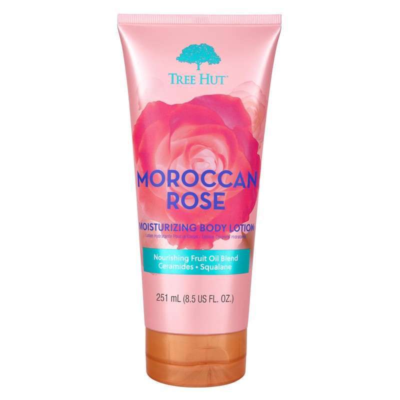 Tree Hut Moisturizing Body Lotion Moroccan Rose 8.5 oz