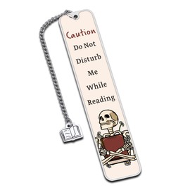 Gothic Bookmark, Book Lover Gifts for Women, Horror Bookmarks, Scream Movie Merch, Valentines Gifts for Her Him, Book Reader Gifts for Women, Ghost Gifts, Blind Date with A Book Gift