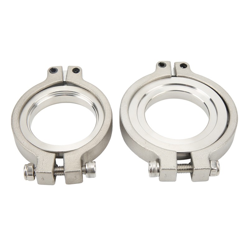44 mm Wastegate V Band Clamp Set Stainless Steel Inlet