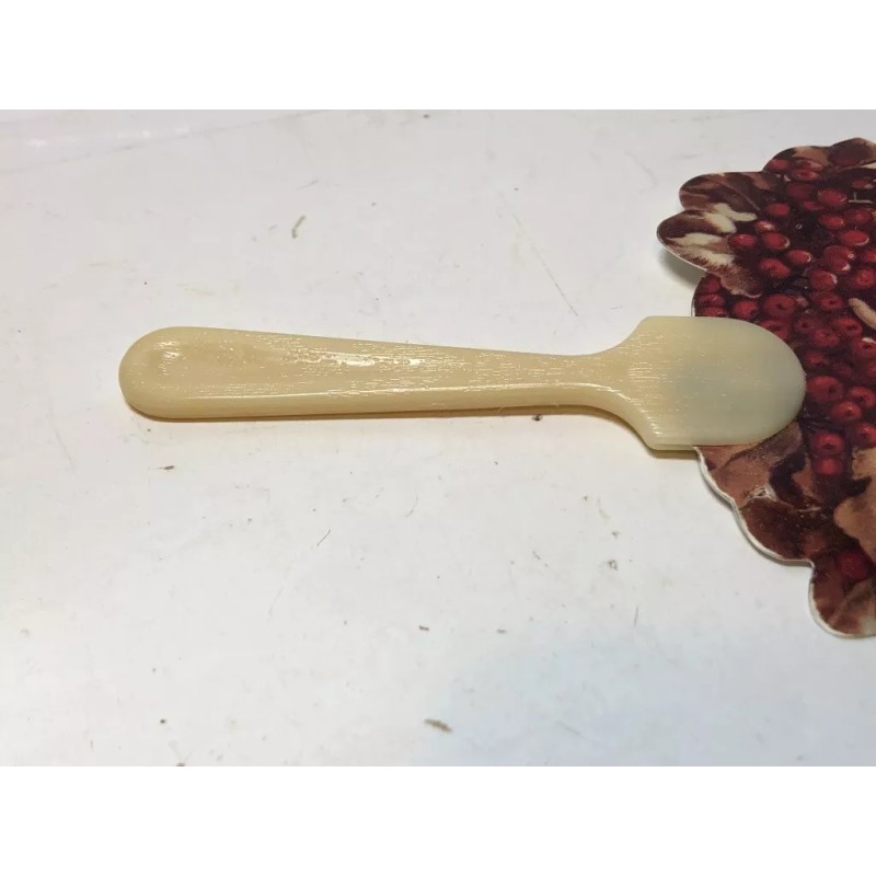 Victorian Die Cut Hand Fan 10 1/2" Tall with Envelope