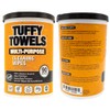 LAUCO Tuffy Scrub Cleaning Wipes – 90 Count (10" x