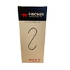 S Shaped Stainless Steel Meat Hooks (10pcs) by Fischer-Bargoin (16cm)