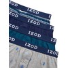 IZOD Mens Boxer Shorts - 4 Pack Performance Knit Cotton