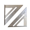 7 Inch Aluminum Rafter Square - Double-Sided Engraved Scales, Precision