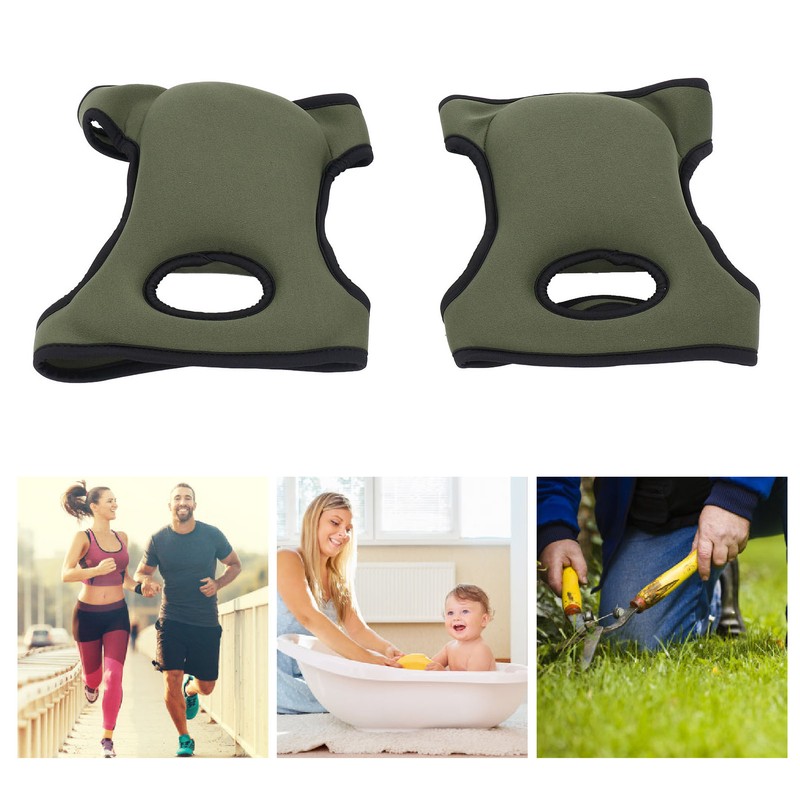1 Pair Adjustable Knee Pads Multifunctional Waterproof Gardening Kneeling Pad