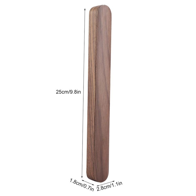 HAOHIZE Chopsticks Storage Box, Portable Eco-Friendly Wooden Reusable Travel Case