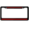 JYMAOYI Set of 2 For Honda Metal Black Metal License