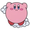 SK Japan Kirby Star 17233 Rubber Magnet, Kirby Hovering, Large