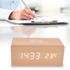 Clock Radios For Bedroom, Digital Alarm Clock with Wireless Charging