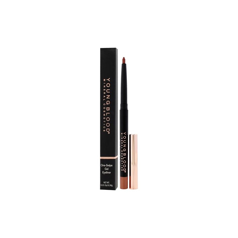 One-Swipe Gel Eyeliner - Bourbon by Youngblood for Women -