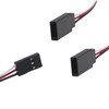 Vgoohobby 5Pcs 22cm Magnetic Snap-on JR Y Cable 1 Male