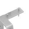 2 PCS Double Curtain Rod Bracket, Hanging Type Curtain Rod