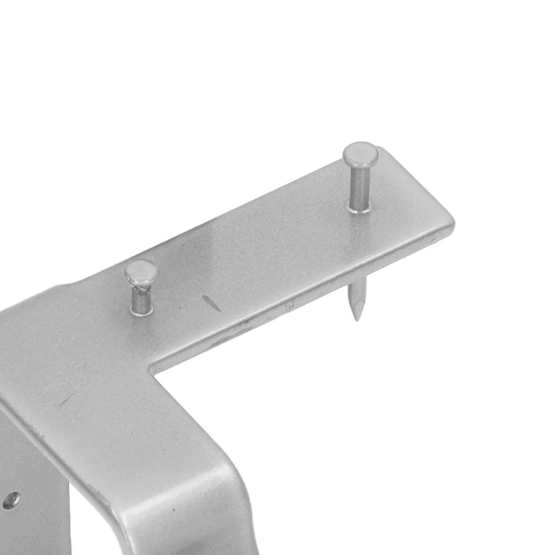 2 PCS Double Curtain Rod Bracket, Hanging Type Curtain Rod