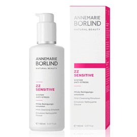 ANNEMARIE BÖRLIND - ZZ SENSITIVE Mild Cleansing Emulsion - Facial Wash with Hyaluronic Acid and Golden Orchid to Remove Impurities on Sensitive Skin and Restore the Skin Flora - Step 1 of 5-5 Oz