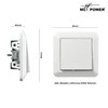 McPower Toggle Switch | Cup | 250 V ~ /