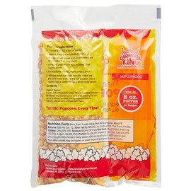 Carnival King Popcorn Kit for 8-10 Oz Poppers, 24 Count