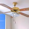 PATIKIL Ceiling Fan Pull Chain, 2 Pack 12" Decorative Ball