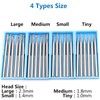 6Pcs Engraving Blade Set, Medium Tungsten Steel Rotary Cutters Router