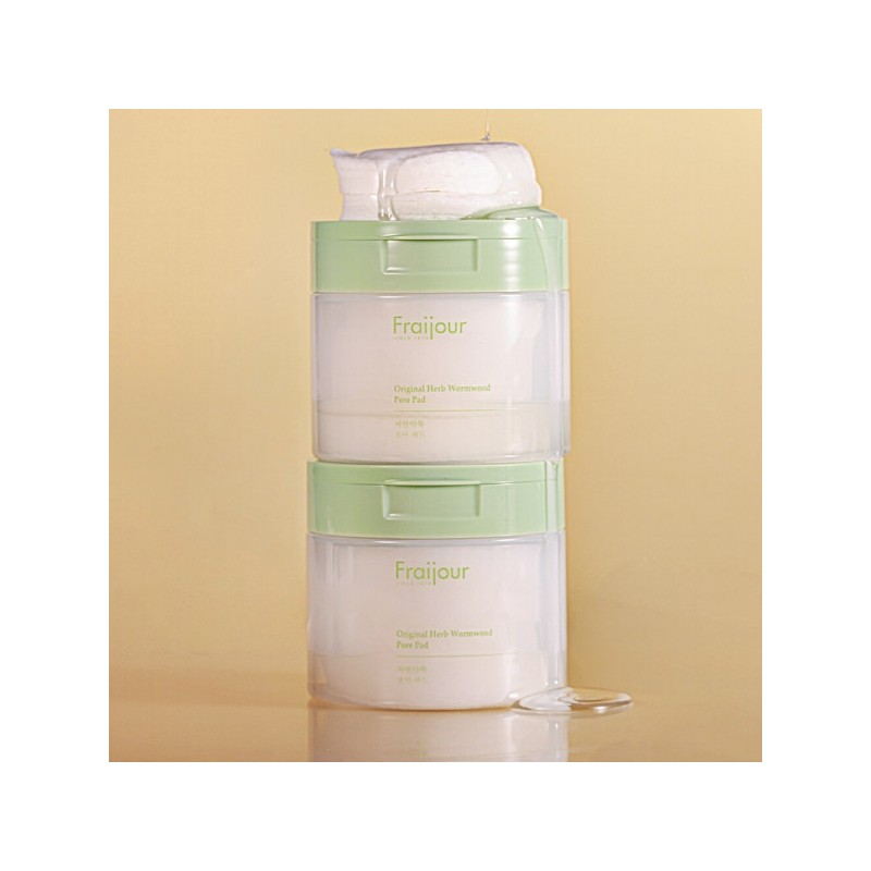 Natural Mugwort Pore Soothing Toner Pads (60 sheets) / 자연약쑥