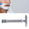 Double Edge Safety Trimmer Washable Zinc Alloy Manual Clipper Handle