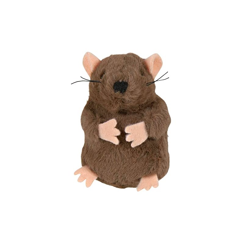 Trixie Mole Plush Toy with Sound, 5 cm
