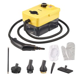 Handheld Steam Cleaner, Reemix Steam Cleaner 2500W for Cleaning with Multiple Attachments, Portable Steam Cleaner for Kitchen, Bathroom, Sofa, Curtain, Chemical-Free, Fast Heat-Up