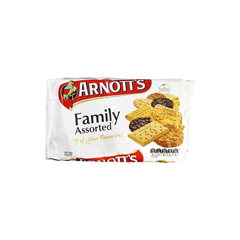 Arnotts Family Assorted 500g