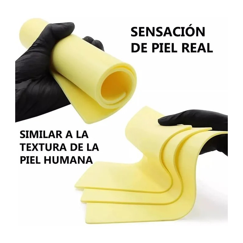 5pcspiel Sintética Para Tatuar Piel De Practica Microblading