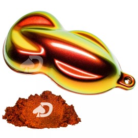 Didspade Arson SuperShift® Pearl 5g | Chameleon Pigment ColorShift Red Orange Gold Lime