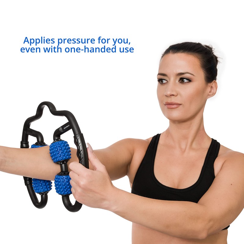Body Back Trigger Point Pressure Roller Massager for Forearm, Elbow,