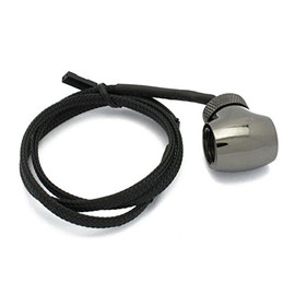 XSPC G1/4" T Fitting Inline Temperature Sensor - Black Chrome