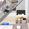 gianotter Mail Organizer Countertop, Metal File Holder with 3-Slot, Bill