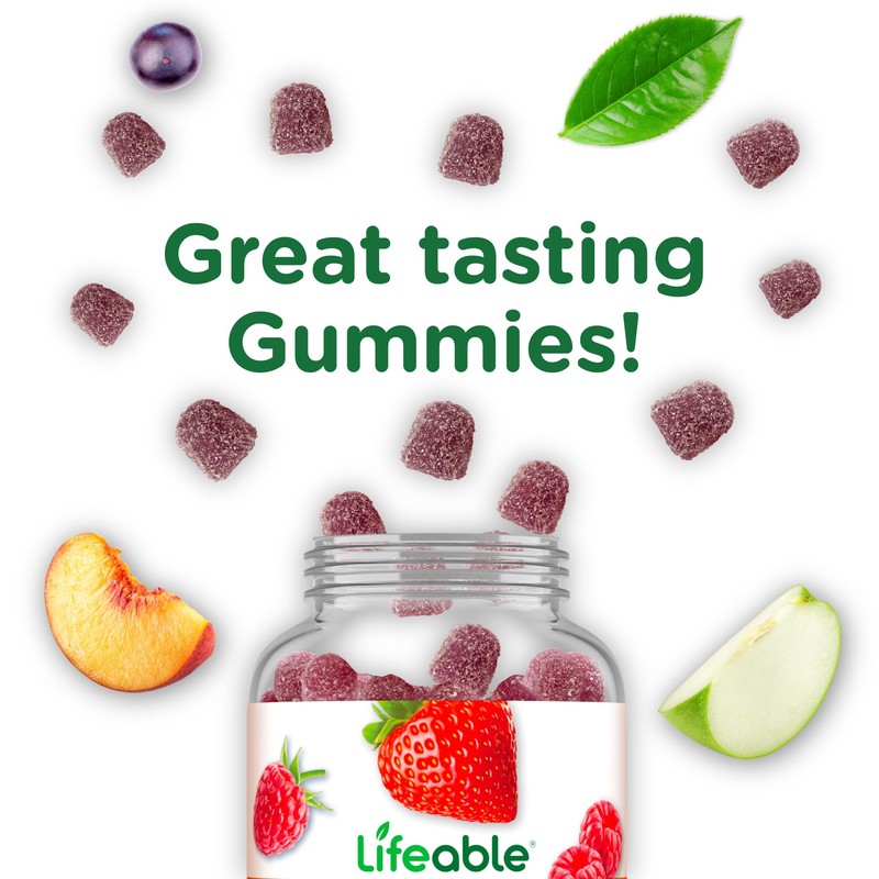 Lifeable Magnesium Gummies for Adults | 900mg Magnesium Citrate Gummies
