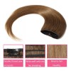 Hairro Extensiones Cabello Real #6 Castaño Claro 14in 45gr