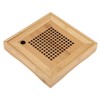 Mini Square Wooden Kongfu Tea Water Storage Serving Tray