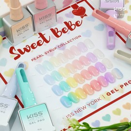 Kiss New York Sweet Bebe Pearl Syrup Gel 8-piece set / 키스뉴욕 스윗베베 펄시럽젤 8종 세트