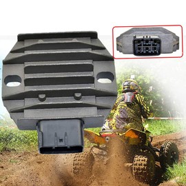 FLYPIG Voltage Regulator Rectifier for Grizzly 600 Raptor 660 YFM400 Big Bear Kodiak 4WD Grizzly 125 Grizzly 350 400 450 1999-2012 FOR YAMAHA SH640D-12 SH640E-11